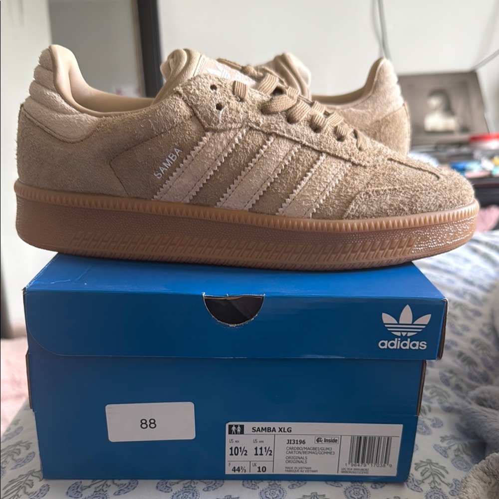 Adidas Samba XLG Beige Sneakers